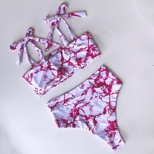 one-piece suits summer sling pattern women bikini set bandage swimsuit brazilian swimwear two pieces high waist
one-piece suits summer sling pattern women bikini set bandage swimsuit brazilian swimwear two pieces high waist