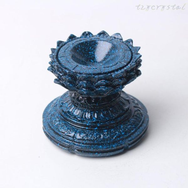 decorative objects & figurines 1pc blue resin lotus shape crystal ball base fashion healing decoration
decorative objects & figurines 1pc blue resin lotus shape crystal ball base fashion healing decoration