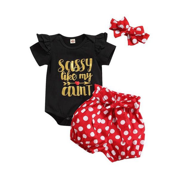 clothing sets three piece baby girl\u2021s clothes sweet letter short sleeve romper and polka dot shorts with headband, White
clothing sets three piece baby girl\u2021s clothes sweet letter short sleeve romper and polka dot shorts with headband, White
