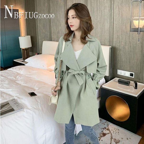 women's jackets 2021 autumn korean long style women coat hongkong chic casual female overcoat, Black;brown
women's jackets 2021 autumn korean long style women coat hongkong chic casual female overcoat, Black;brown