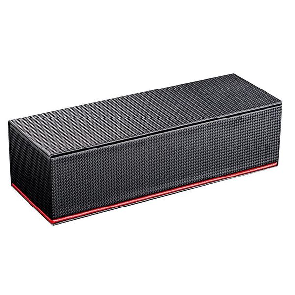 watch boxes & cases 5 slots storage case black carbon fibre organizer men's mechanical gift, Black;blue
watch boxes & cases 5 slots storage case black carbon fibre organizer men's mechanical gift, Black;blue