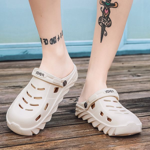 2021 men women sport trainers summer cross-border sandals slippers casual trend beach hole shoes breathable hollow soft bottom slipper code:, Black
2021 men women sport trainers summer cross-border sandals slippers casual trend beach hole shoes breathable hollow soft bottom slipper code:, Black