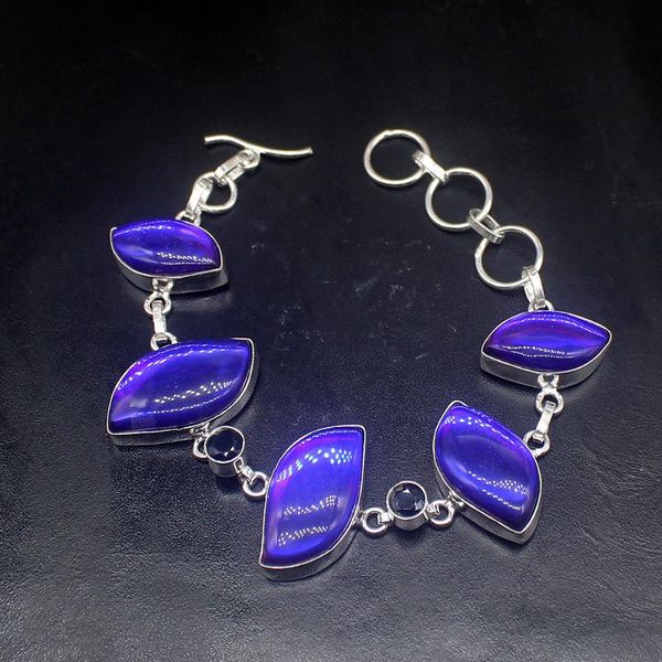 link, chain gemstonefactory jewelry big promotion single unique 925 silver amazing purple z lady women charm bracelet 22cm 20213328, Black
link, chain gemstonefactory jewelry big promotion single unique 925 silver amazing purple z lady women charm bracelet 22cm 20213328, Black