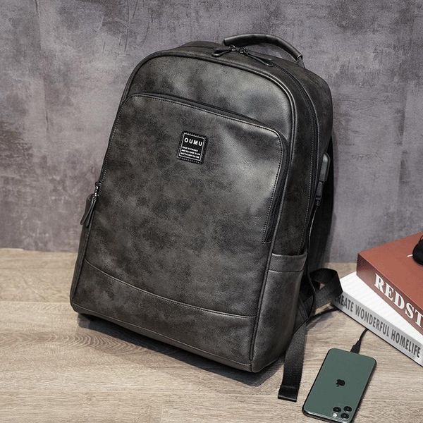 backpack 2021 men's fashion trend travel bag leisure business computer large capacity light and simple
backpack 2021 men's fashion trend travel bag leisure business computer large capacity light and simple