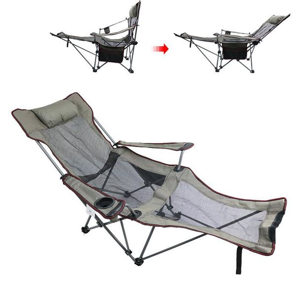 camp furniture camping lounge chair portable outdoor beach foldable chairs with footrest headrest breathable office lunch break
camp furniture camping lounge chair portable outdoor beach foldable chairs with footrest headrest breathable office lunch break