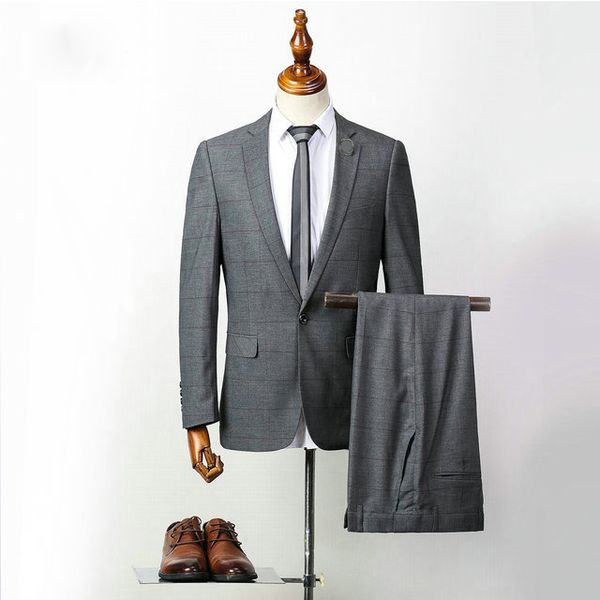 more than 2021 men slim casual handsome suit professional business formal two-piece wedding fashion dress for the groom to choose#09, White;black
more than 2021 men slim casual handsome suit professional business formal two-piece wedding fashion dress for the groom to choose#09, White;black