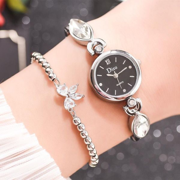 wristwatches fashion women casual watch elegant rhinestones round dial alloy band for girls party a66, Slivery;brown
wristwatches fashion women casual watch elegant rhinestones round dial alloy band for girls party a66, Slivery;brown
