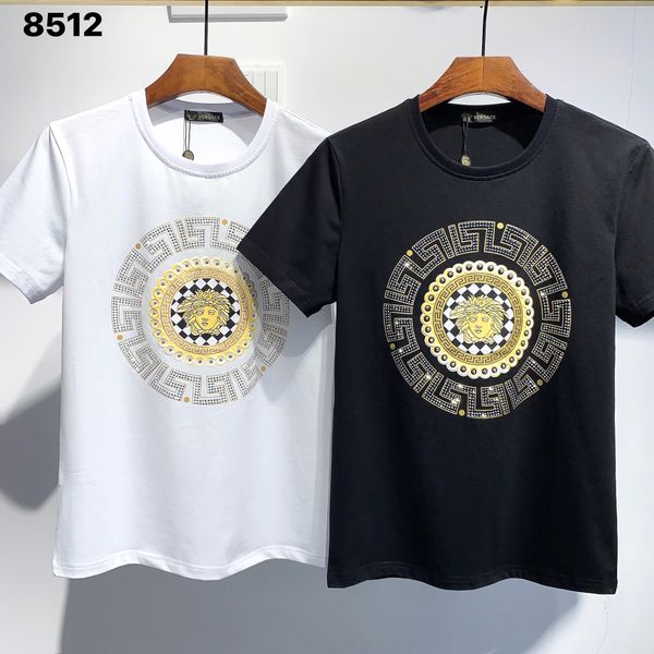 summer men's short-sleeved t-shirt men and women fashion paris short-sleeved, White;black
summer men's short-sleeved t-shirt men and women fashion paris short-sleeved, White;black