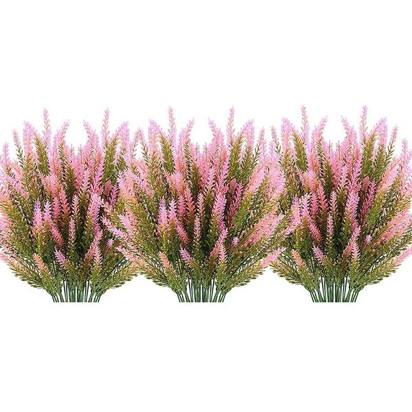 decorative flowers & wreaths artificial lavender 12 bundles outdoor uv resistant fake no fade faux plastic plants garden porch
decorative flowers & wreaths artificial lavender 12 bundles outdoor uv resistant fake no fade faux plastic plants garden porch