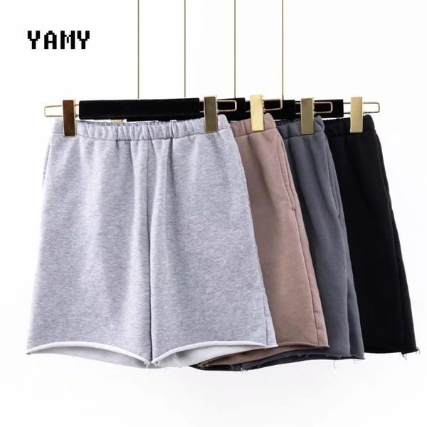 elastic high waist solid womens jogging shorts with pockets loose fit casual cotton gym joggers workout gray black women's, White;black
elastic high waist solid womens jogging shorts with pockets loose fit casual cotton gym joggers workout gray black women's, White;black