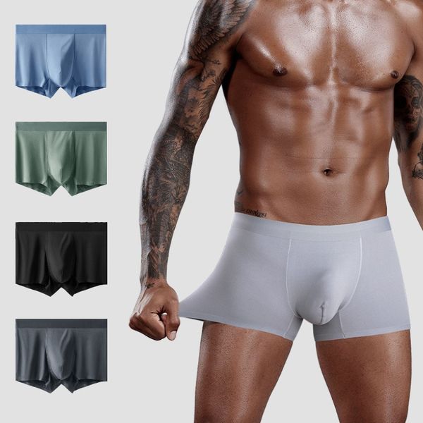 modal mens seamless panties fashion mens boxer shorts male breathable underwear men underpants, Black;white
modal mens seamless panties fashion mens boxer shorts male breathable underwear men underpants, Black;white