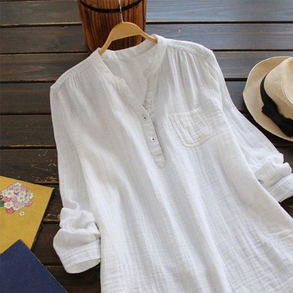 women shirts long sleeve plus size linen shirt white button down for loose casual cotton blouse woman clothes
women shirts long sleeve plus size linen shirt white button down for loose casual cotton blouse woman clothes