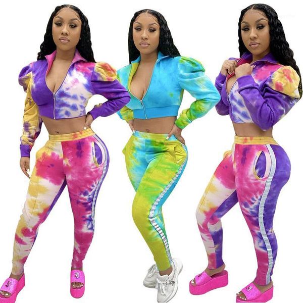 women's tracksuits k9646 cross-border european and american sports suit printing tie-dye gradient long sleeve puff, Gray
women's tracksuits k9646 cross-border european and american sports suit printing tie-dye gradient long sleeve puff, Gray