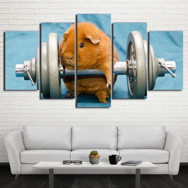 hd printed 5 piece canvas art animal dumbbell painting wall pictures for living room(no frame)
hd printed 5 piece canvas art animal dumbbell painting wall pictures for living room(no frame)