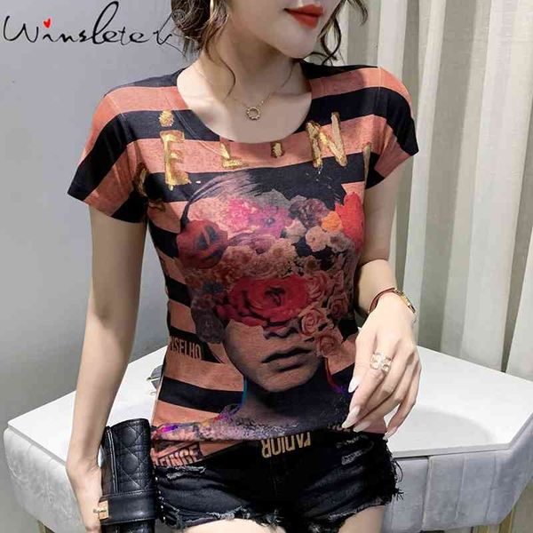 women's t-shirt summer european clothes print flower gold blocking fashion women short sleeve bottoming shirt tees t14604a xq, White
women's t-shirt summer european clothes print flower gold blocking fashion women short sleeve bottoming shirt tees t14604a xq, White