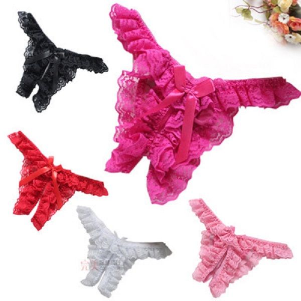 opening crotch panties women lace thongs briefs lingerie female underwear g-string t-back, Black;pink
opening crotch panties women lace thongs briefs lingerie female underwear g-string t-back, Black;pink