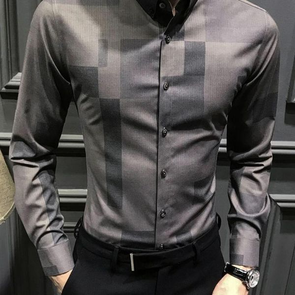 men's casual shirts autumn long sleeve shirt plus velvet korean fashion handsome coat business clothing, White;black
men's casual shirts autumn long sleeve shirt plus velvet korean fashion handsome coat business clothing, White;black