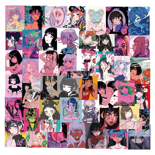 car sticker 10/50pcs anime girl stickers for lapnotebook phone case luggage bag retro styles graffiti cartoon aesthetic vinyl decals
car sticker 10/50pcs anime girl stickers for lapnotebook phone case luggage bag retro styles graffiti cartoon aesthetic vinyl decals
