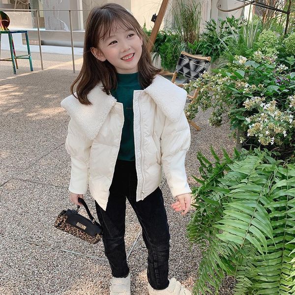 jackets girls kids coat jacket overcoat 2021 warm plus thicken velvet winter lambswool school cardigan children's clothing, Blue;gray
jackets girls kids coat jacket overcoat 2021 warm plus thicken velvet winter lambswool school cardigan children's clothing, Blue;gray