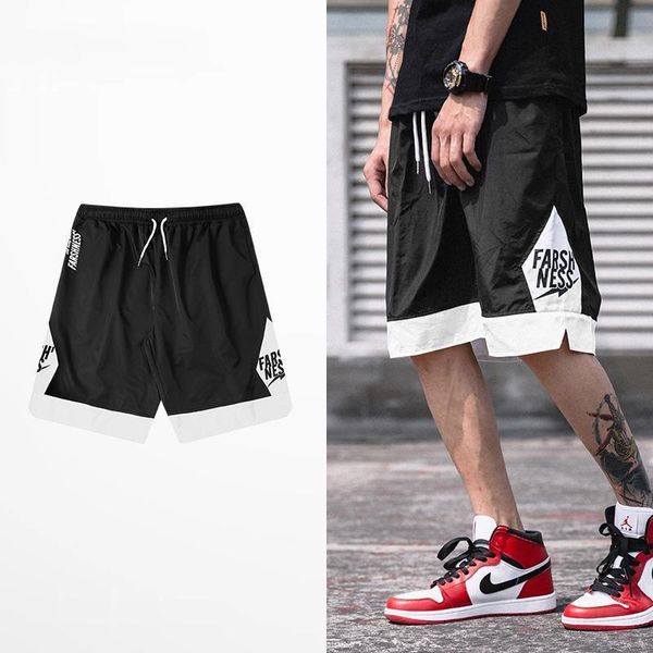 men's shorts letter black male streetwear fashion casual running pants men loose hip hop pantalones clothing ed50dk, White;black
men's shorts letter black male streetwear fashion casual running pants men loose hip hop pantalones clothing ed50dk, White;black