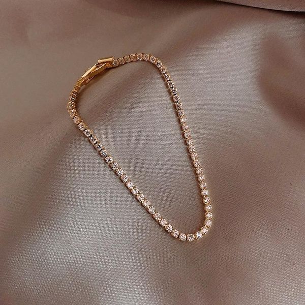 charm bracelets zircon bracelet girl cool wind net red temperament student friend couple design small crowd hand ornament, Golden;silver
charm bracelets zircon bracelet girl cool wind net red temperament student friend couple design small crowd hand ornament, Golden;silver