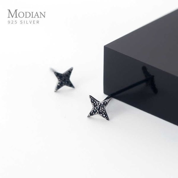 925 sterling silvervintage darts stud earrings for women black cz star ear studs fashion fine jewelry bijoux 210707, Golden;silver
925 sterling silvervintage darts stud earrings for women black cz star ear studs fashion fine jewelry bijoux 210707, Golden;silver