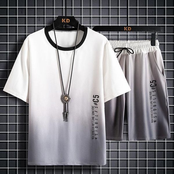 men's tracksuits 2021 summer suit men casual trend fashion tracksuit set 4 color cool clothing plus size 4xl, Gray
men's tracksuits 2021 summer suit men casual trend fashion tracksuit set 4 color cool clothing plus size 4xl, Gray