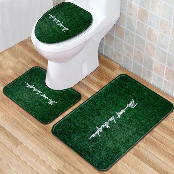 fashion texture bathroom rug non-slip toilet seat mat lid cover three-piece set bath mats sets
fashion texture bathroom rug non-slip toilet seat mat lid cover three-piece set bath mats sets