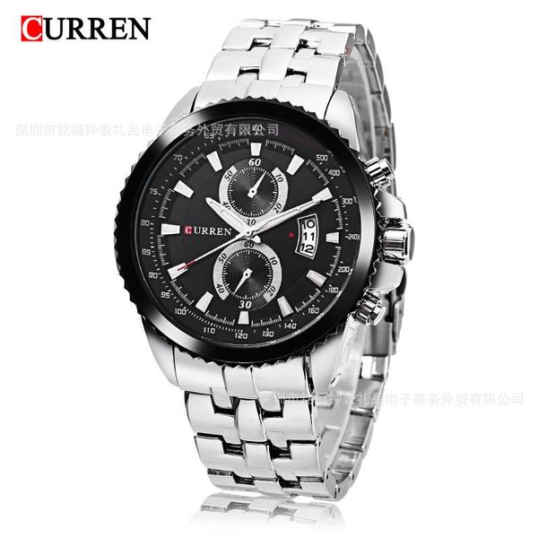 wristwatches 2021 style gift men's watch alloy men single calendar waterproof business quartz, Slivery;brown
wristwatches 2021 style gift men's watch alloy men single calendar waterproof business quartz, Slivery;brown