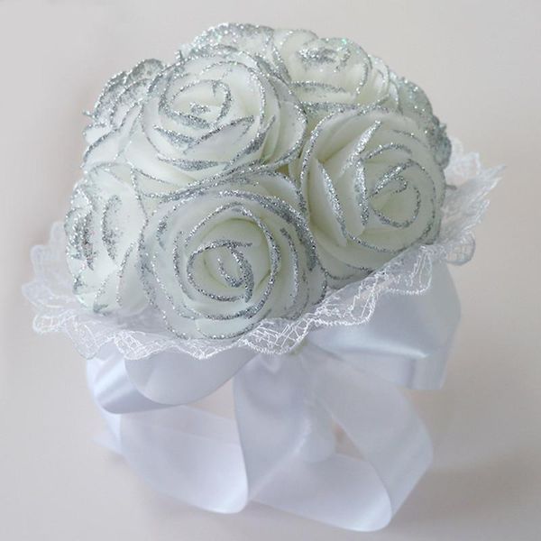 simulated pe silver pink rose bride holding flowers for european wedding shooting decorative & wreaths
simulated pe silver pink rose bride holding flowers for european wedding shooting decorative & wreaths