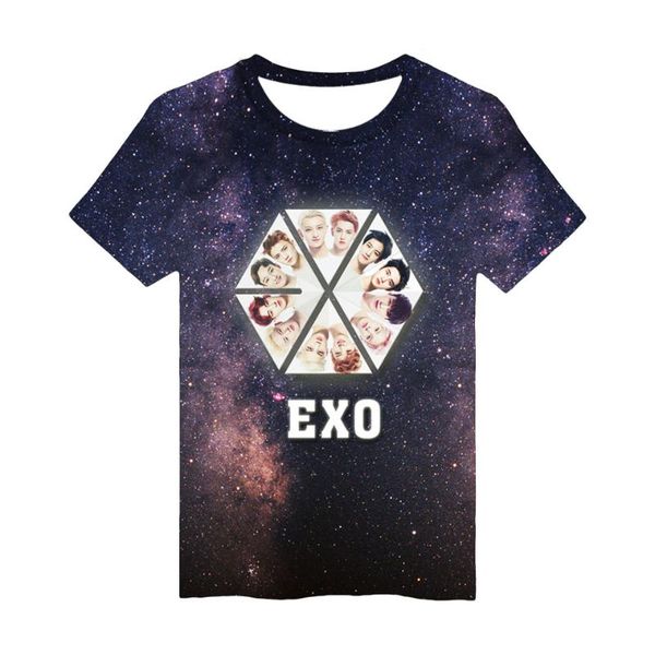 women's t-shirt kpop exo 3d t shirt hip hop streetwear loose clothes print harajuku short sleeve tshirt shirts plus size, White
women's t-shirt kpop exo 3d t shirt hip hop streetwear loose clothes print harajuku short sleeve tshirt shirts plus size, White