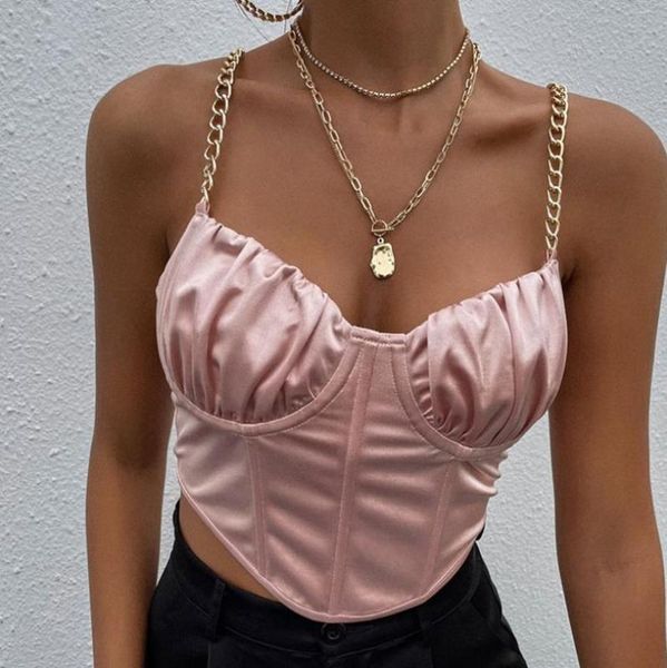 women's tanks & camis 2021 summer women chain strap camisole v-neck sleeveless crop fashion ladies party clubwear tube basic, White
women's tanks & camis 2021 summer women chain strap camisole v-neck sleeveless crop fashion ladies party clubwear tube basic, White