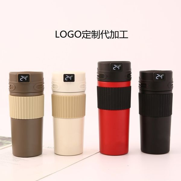 intelligent double-layer vacuum thermos portable couple water temperature display 304 stainless steel coffee cup
intelligent double-layer vacuum thermos portable couple water temperature display 304 stainless steel coffee cup