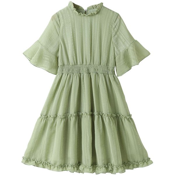 summer teenage girls princess dress 2021 new children elegant dresses party kids clothing fashion fresh clothing, Red;yellow
summer teenage girls princess dress 2021 new children elegant dresses party kids clothing fashion fresh clothing, Red;yellow