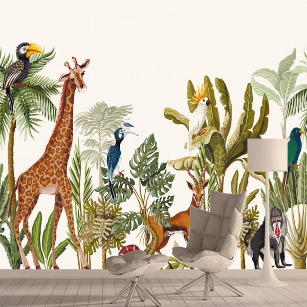 wallpapers custom cartoon cool jungle animals 3d for living room kids bed wall papers home decor baby self adhesive murals rolls
wallpapers custom cartoon cool jungle animals 3d for living room kids bed wall papers home decor baby self adhesive murals rolls