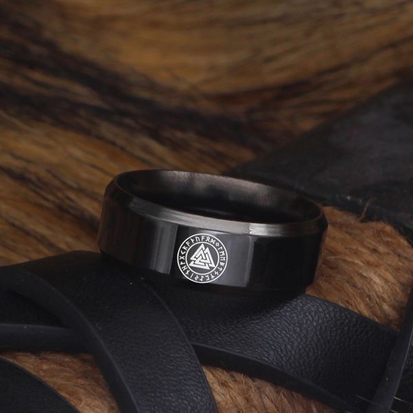 new nordic mythology hollow odin triangular viking ring men's and women's ring jewelry, Silver
new nordic mythology hollow odin triangular viking ring men's and women's ring jewelry, Silver