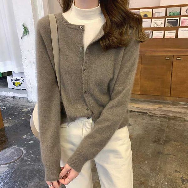 women's sweaters korean style cardigan spring autumn single breasted o neck ladies long sleeve casual solid knitted wear femal tv1x, White;black
women's sweaters korean style cardigan spring autumn single breasted o neck ladies long sleeve casual solid knitted wear femal tv1x, White;black