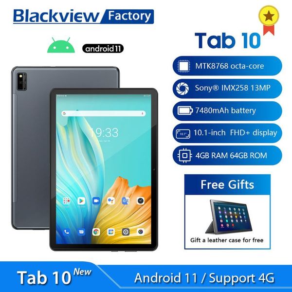 tablet pc blackview tab 10 10.1 inch 1920x1200 mtk8768 octa core 4gb 64gb 4g network 7480mah tablets android 11
tablet pc blackview tab 10 10.1 inch 1920x1200 mtk8768 octa core 4gb 64gb 4g network 7480mah tablets android 11