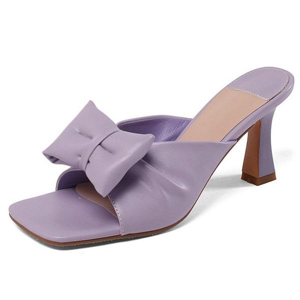 slippers butterfly knot shoes woman high heels 2021 fashion genuine leather women mules summer party basic sandals, Black
slippers butterfly knot shoes woman high heels 2021 fashion genuine leather women mules summer party basic sandals, Black
