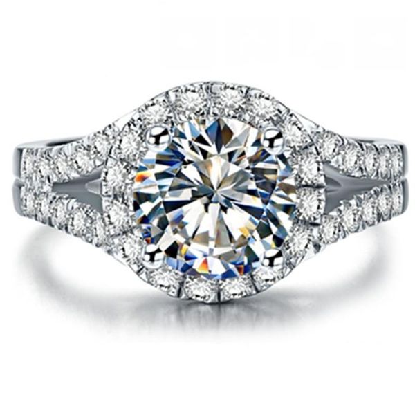 cluster rings 2ct 8mm round cut d color moissanite engagement ring solid platinum 950 for her women's diamond, Golden;silver
cluster rings 2ct 8mm round cut d color moissanite engagement ring solid platinum 950 for her women's diamond, Golden;silver
