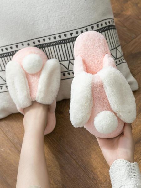 women's cotton slippers 2021 lovely ears indoor and outdoor warm furry lovers' shoes, Black
women's cotton slippers 2021 lovely ears indoor and outdoor warm furry lovers' shoes, Black