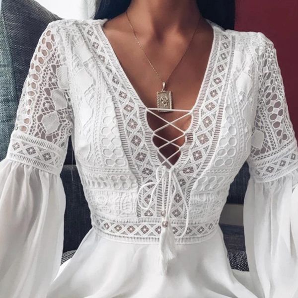 casual dresses crochet lace v-neck mini dress 2021 summer flare sleeve chiffon beach sundress elegant women party sexi, Black;gray
casual dresses crochet lace v-neck mini dress 2021 summer flare sleeve chiffon beach sundress elegant women party sexi, Black;gray