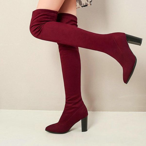 boots women's winter high tube stretch suede leopard print over the knee square root shoes fashion warm boots02021, Black
boots women's winter high tube stretch suede leopard print over the knee square root shoes fashion warm boots02021, Black