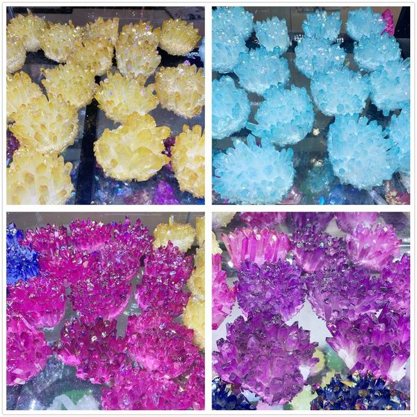 decorative objects & figurines natural clear quartz crystal cluster electroplating healing stone home decoration ornamental
decorative objects & figurines natural clear quartz crystal cluster electroplating healing stone home decoration ornamental