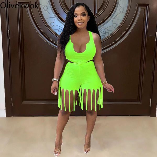 women's tracksuits olivekwok 2021 summer women sets solid color cotton vest fringed shorts two-piece v-neck fashion leisure suit, Gray
women's tracksuits olivekwok 2021 summer women sets solid color cotton vest fringed shorts two-piece v-neck fashion leisure suit, Gray