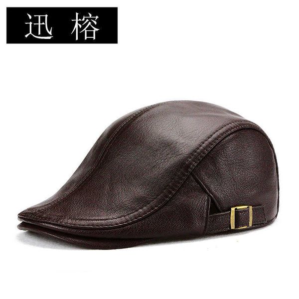 sheep beret thin duck tongue hat men's korean version old man's forward leather hat women's autumn and winter middle-aged, Blue;gray
sheep beret thin duck tongue hat men's korean version old man's forward leather hat women's autumn and winter middle-aged, Blue;gray