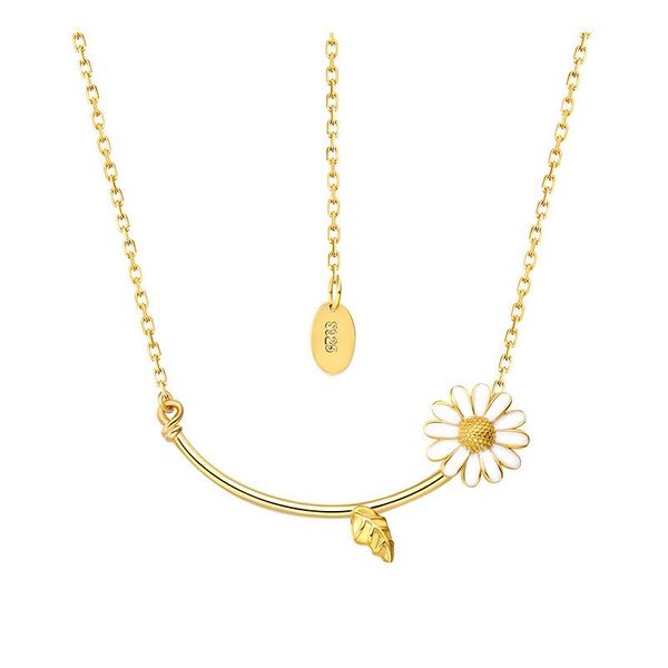chains distinctive korean style 925 sterling silver enamel flower necklace little daisy for women fashion jewelry summer gifts
chains distinctive korean style 925 sterling silver enamel flower necklace little daisy for women fashion jewelry summer gifts