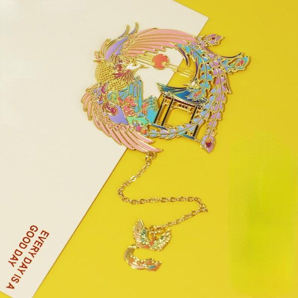 bookmark creative hollow out fashion the colorful floral phoenix metal 60mm*60mm cool stationery gift
bookmark creative hollow out fashion the colorful floral phoenix metal 60mm*60mm cool stationery gift