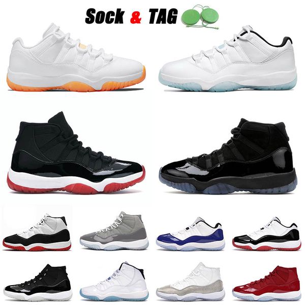 2021 jumpman mens 11s basketball shoes 11 womens sneakers low legend blue citrus 25th anniversary concord high sports trainers size 36-47, White;red
2021 jumpman mens 11s basketball shoes 11 womens sneakers low legend blue citrus 25th anniversary concord high sports trainers size 36-47, White;red