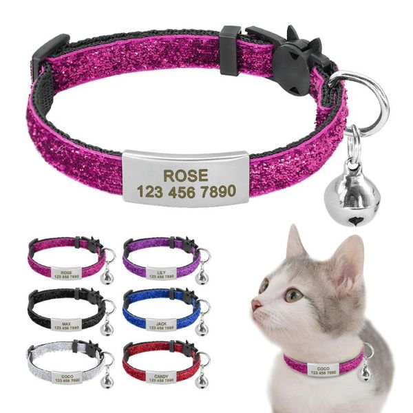 cat collars & leads personalized quick release collar bling puppy kitten id tag bell safety custom engraved name for small dogs cats
cat collars & leads personalized quick release collar bling puppy kitten id tag bell safety custom engraved name for small dogs cats